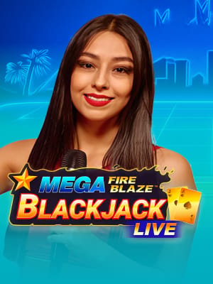 Mega Fire Blaze Blackjack Live