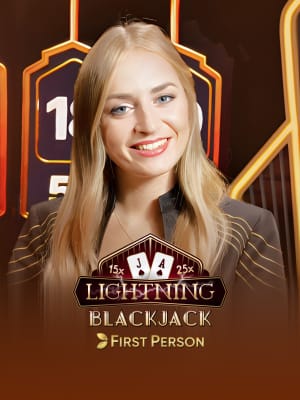 First Person Lightning Blackjack